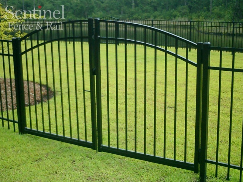 Aluminum Rainbow Gates Sentinel Fence and Rail